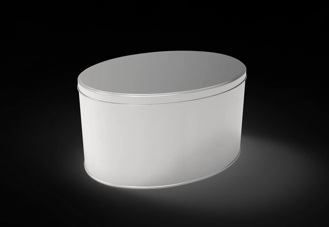 1,5 lt Oval Kuruyemiş Kutusu