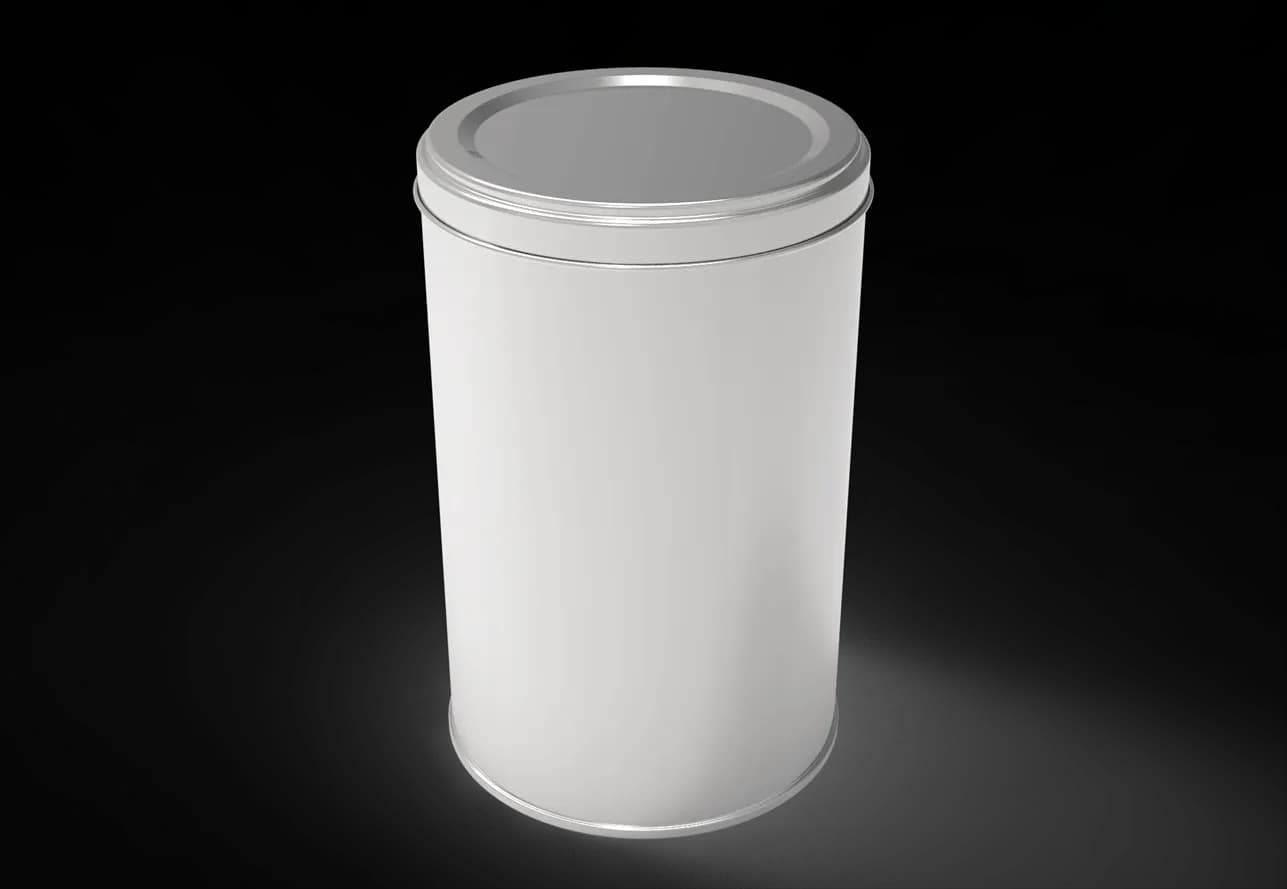 1,5 lt Kenetli Tarım Amaçlı Teneke Kutu